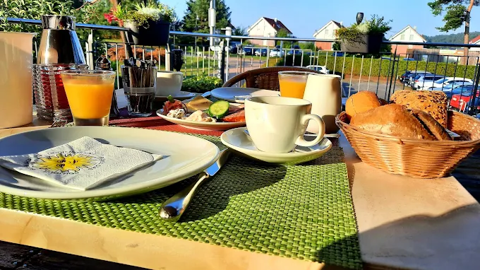 Frühstück auf der Terrasse